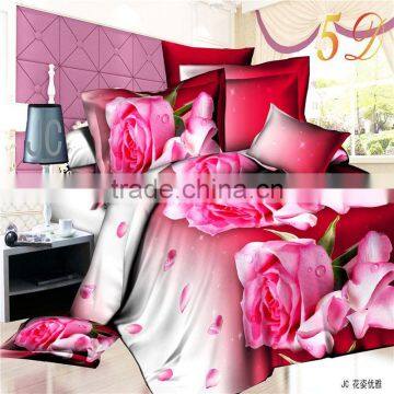 2016 New Arrival 3d Bedding Sets Leopard Printed Queen Size 4Pcs Bedclothes Pillowcases Bed Sheet Duvet Cover Set. photo-6