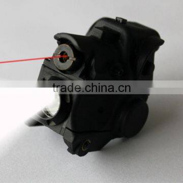 Super Compact Tactical Red Laser Sight and Strobe 80 Lumens CREE Q5 Led Flashlight Combo (FDA Certified) photo-3