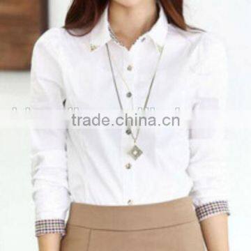 Chiffon Business Ladies' Blouse100%POLYESTER/Business Suits photo-2