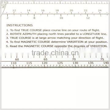 Kearing Flexible Plastic Ultimate Rotating Azimuth Plotter for Pilot Flight #KCNP-1 photo-3