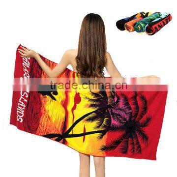 Cheap Kids Personalized Cartoon Beach Sublimation Towels photo-3