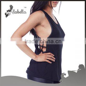 Web Sleeveless Black Top photo-2