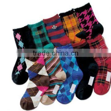 OEM custom cartoon design and high quality children sock