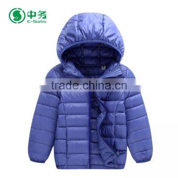 High Quality Multi Color Boys Clothing Lightweight Kids Winter 90% Down 10% Feather Jacket photo-5