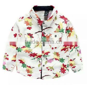 2017 Spring Colorful Printing Garments for Kids High Quality Baby Blouse Wholesale photo-4