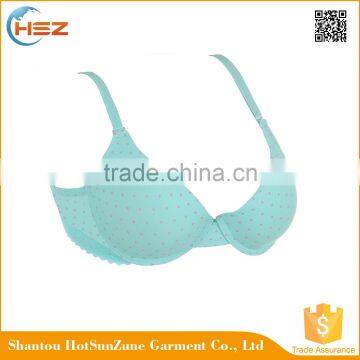 HSZ-58062 Wholesale Fashional Girls Underwear Bra New Design Extreme Lovely Underwear Bra Manufacturer In China photo-3