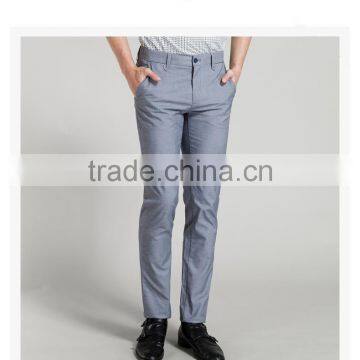 Wholesale Business Casual Long Slim Fit Pants Trousers For Man