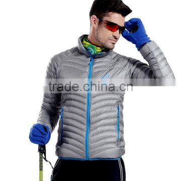 Custom Logo Ultralight Down Goose Feather Jacket for Men photo-6