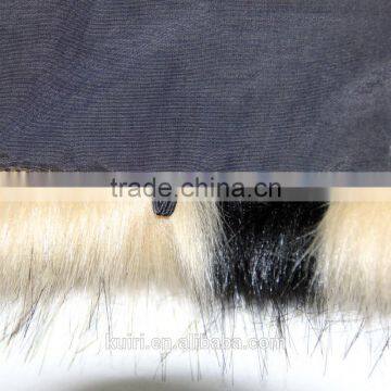 Vintage Fox Fur Faux Fur False Collar Noble MM Ring Down Article Wool Overcoat Patchwork Comfortable Faux Fur Collar photo-5