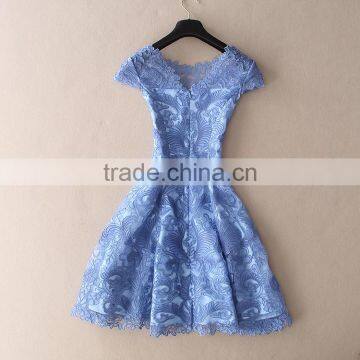 Z&M Big Size M-10XL 2016 Sexy Lace Half Sleeve Party Club Dress photo-4