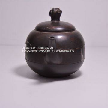 Moving Tea Pot Ceramic Handmade Tea Kettle For One photo-3