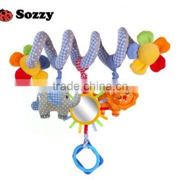 Crib Spiral Toy/Crib Hanging Toys/Plush Crib Toys Set photo-4
