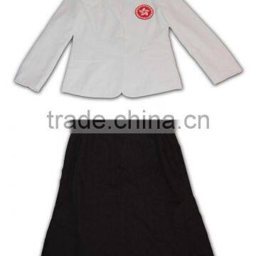 Tailor-made Festival Short Sleeve Low MOQ White New Design Uniforms Company photo-5