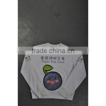 Wrinkle Free CVC Fabric Mens Printing Pullover Sweatshirt Hoodie photo-6