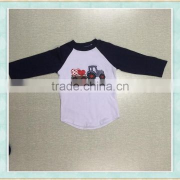 boy valentine shirt raglan boy clothing children wear valentine boys shirts