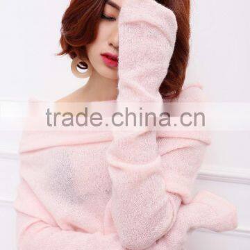 Custom Tall Tee Long Sleeve Pink Longline t Shirt Elongated Extend T Shirts photo-5