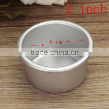 Lowest Price High Quality 2 Inch Aluminum Alloy Nonstick Round Cake Pan Baking Mould Pan Bakeware Tool Kitchen Tools 6x3cm photo-2