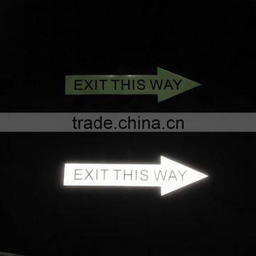 Guidance Sign Marking Glow in the Dark Self-adhesive Vinyl Roll photo-5