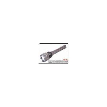 High Brightness LED flashlight with strong middle low strobe SOS light modes