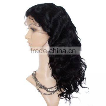 Color 1b# Body Wave 8-24 inches Human Hair Wigs in Ethiopia