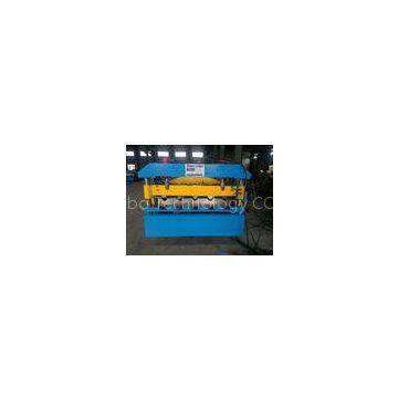 5.5kw Roof Sheet Roll Forming Machine with Touch Screen PLC Control System