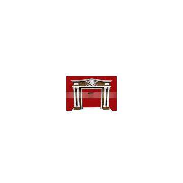 marble fireplace surround (A-FP066)