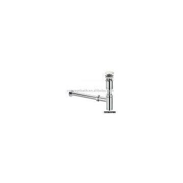 Design siphon with push down pop up waste; pop up drainer; basin drainer