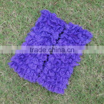 Fashion Dance Lace Ruffle Multiple Layers Socks Colorful Knit Baby Legs Leg Warmers photo-6