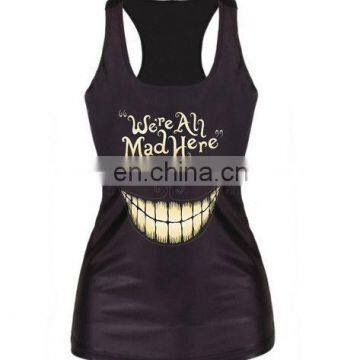 Top grade OEM quality fashion smile teeth rock T-shirt