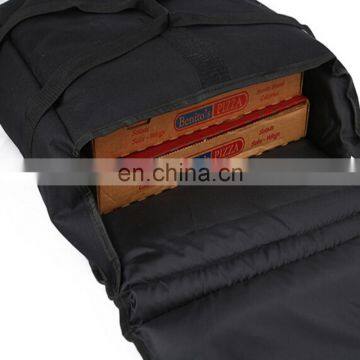 Large Professional Black Polyester Pizza Delivery Bag