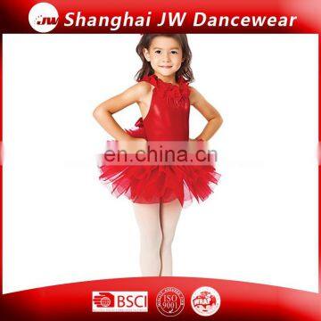 Red Short Ballet Skirts for Girl