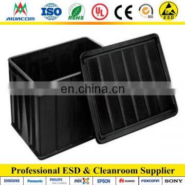 ESD Plastic ,Conductive ESD Box,Antistatic ESD Circulating Box