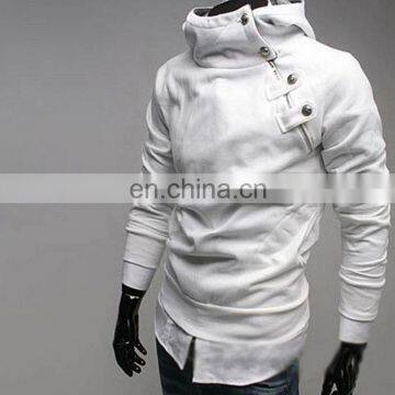 Fashion Mens Slim Fit Designed Hooded Sweatshirt Jumper Top Jacket Coats Hoodies photo-3