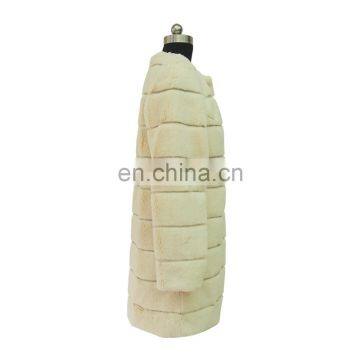 High Quality OEM Service Elegant Winter Faux Fur Coat photo-4