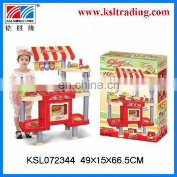 superior set fast food shop kids kitchen set