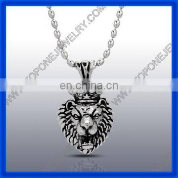 2014 Stainless Steel Lion Skull Pendant Special Design Perfect Shape China Supplier