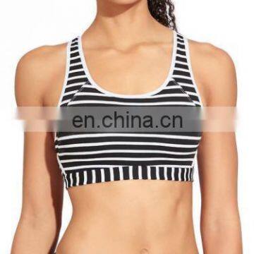 fitness clothing women's sportswear manufacturers high impact racerback sports bra