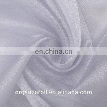 2015 top selling items for wedding decoration polyester organza fabric