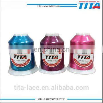 High color fastness 120d 4000m embroidery thread made of 100% polyester