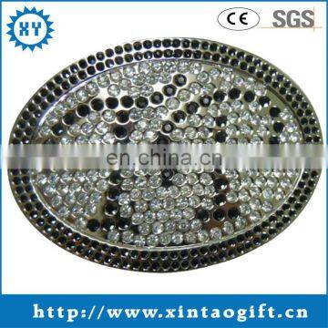 Fashion custom metal diamond wholesale belt buckles