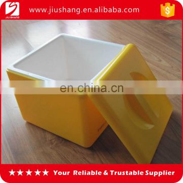 Personalized double wall plastic large outdoor ice buckets for sale