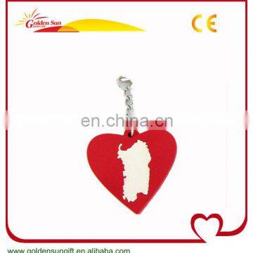 Cartoon PVC Soft Rubber Personalised Keychains