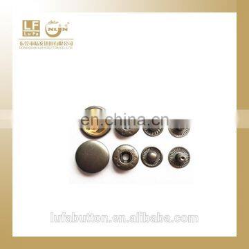 15MM Spring Snap Button in Ail Silver