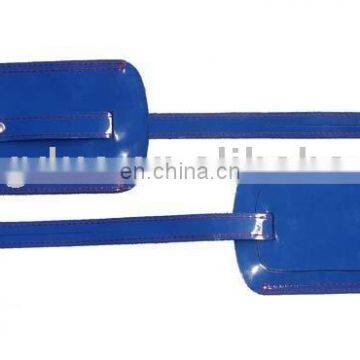 Online Shopping High Quality Blue PU Leather Luggage Tag photo-2