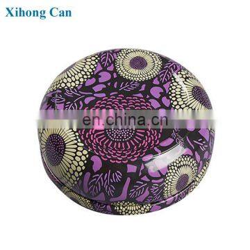 Wholesale Custom Printed Emboss Small Round New Scented Soy Candle Tin Box photo-4