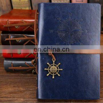 Vintage Leather Writing Notebook Refillable Paper Diary Notebook Classic Daily Use Gifts photo-3