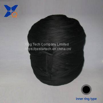Black Carbon Inside Conductive Polyester/nylon Based TOPS Sliver 3D*76mm for Wool Spinning Woolen Overcoat-XTAA020 photo-2