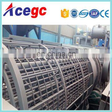 Rock Mine Gold Tailings Separating Machine Unit Equipment With 4 Reamers Trommel Screen and Gold Concentrator photo-3