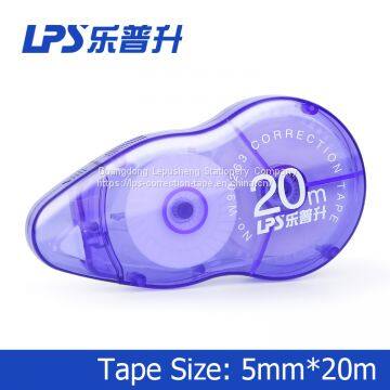 Office Correction Tape 20m Student Stationery OEM Custom Colored Correction Tape photo-3