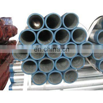 Hot dipped galvanized round steel pipe / galvanized steel pipe galvanised tube